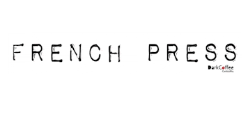 Coffee Frenchpress Sticker by DarkCoffeeRio