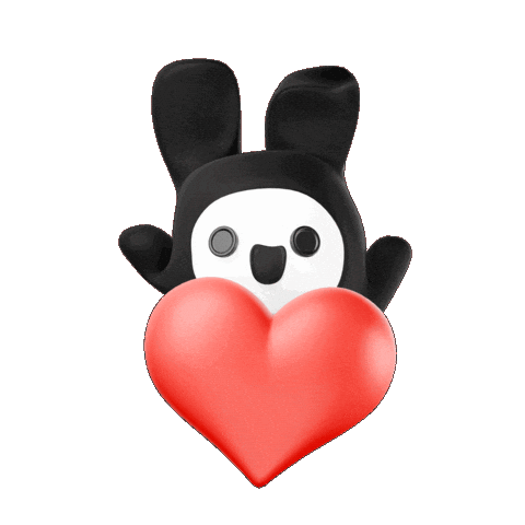 I Love You Hearts Sticker