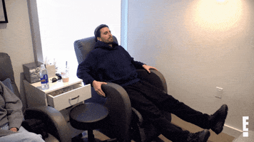 Reclining Keeping Up With The Kardashians GIF by E!