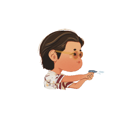 Po Songkran Sticker