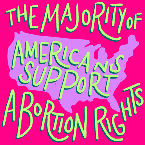 The majority of Americans support abortion rights