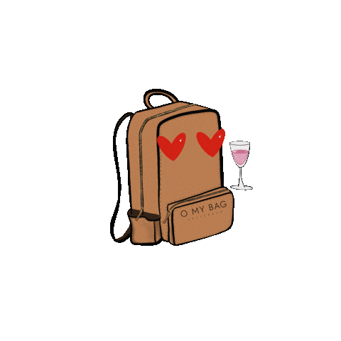 Drinks Love Sticker by O My Bag