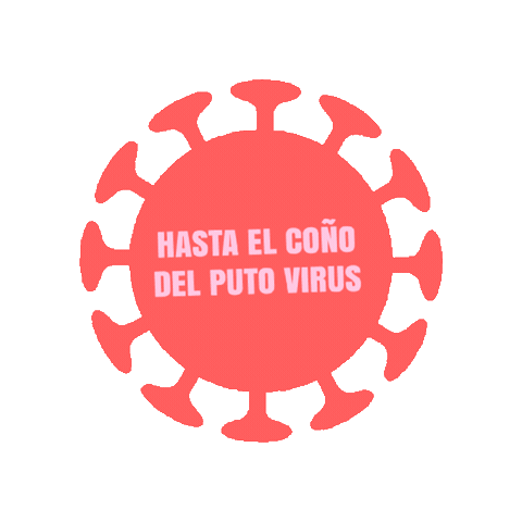 Virus Sticker by hastaelco__