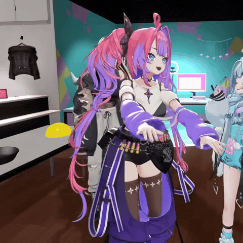 Hololive Eggplant GIF