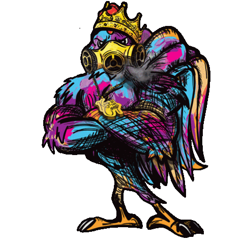 kingofthecoop Sticker