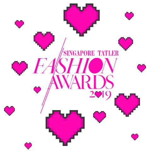 Heart Rainbow Sticker by Singapore Tatler