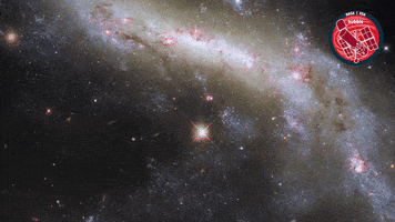 Bar Glowing GIF by ESA/Hubble Space Telescope