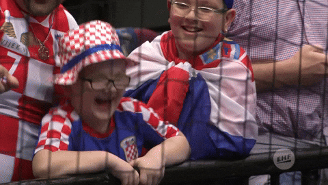 Happy Croatia GIF by EHF Happy Croatia GIF by EHF