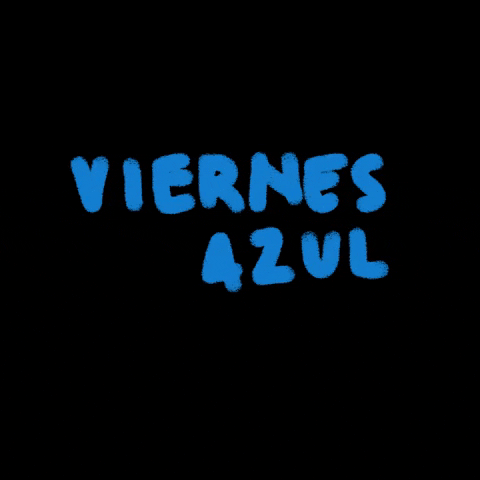 Viernes Azul GIF