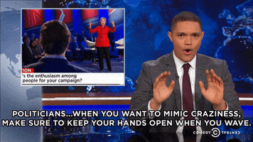 awkward donald trump GIF by The Daily Show with Trevor Noah