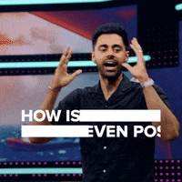 How Is That Possible Hasan Minhaj GIF by Patriot Act