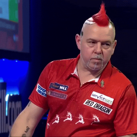 Peter Wright Wow GIF by DAZN North America