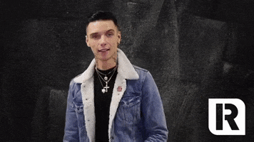 Andy Biersack Wink GIF by Rock Sound
