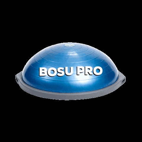bosufitness pro bosu balance trainer half blue ball GIF
