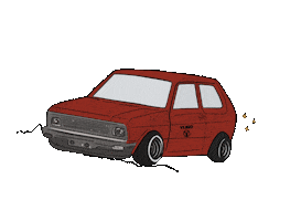 Yugo Sticker by Sparkling-studios