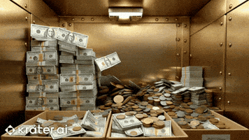 Money Go GIF by Krater.ai