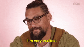Excited Jason Momoa GIF by BuzzFeed