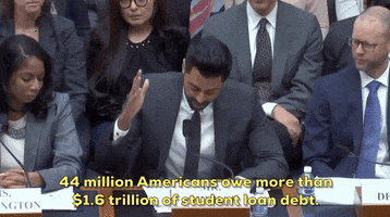 Hasan Minhaj Student Loan Debt GIF by GIPHY News