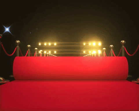 Red Carpet GIF by My Protein Bites