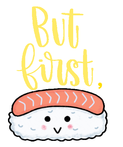 Sushi Roll Food Sticker