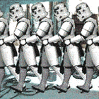 Stormtroopers Dancing GIF by Harborne Web Design Ltd
