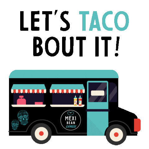 Mexi Bean Express Sticker