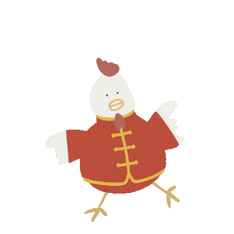 China Bird Sticker by nova