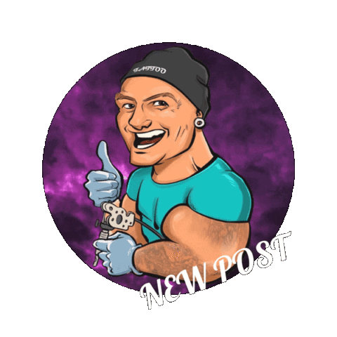 Tattootommy Sticker by tattoomitchellalmere