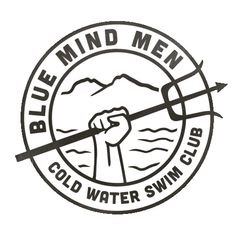 Lake District Wild Swim Sticker by National Park Print Shop