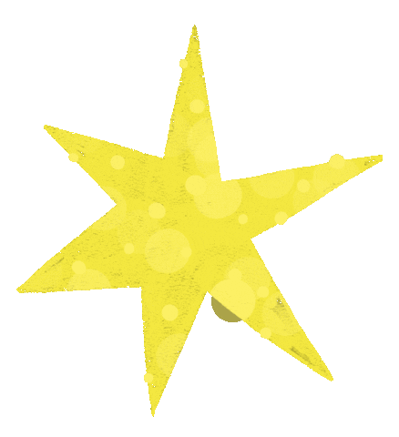 Christmas Star Sticker by Brignoles