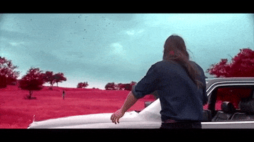 pink running GIF by Lukas Nelson