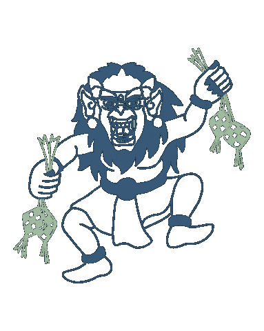 Art Monster Sticker by Mabiang Seni