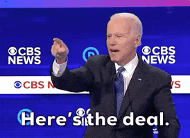 Joe Biden Heres The Deal GIF by CBS News