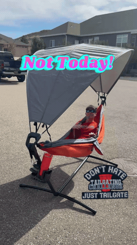 Cant Take It No Way GIF by Tailgating Challenge