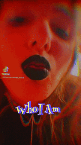 Who I Am Goth GIF by Carolines_music
