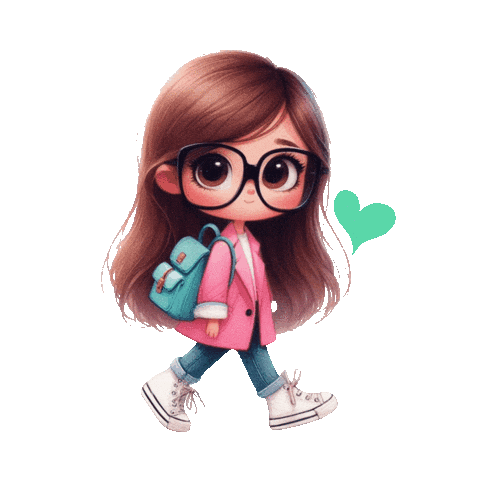 Girl Sticker