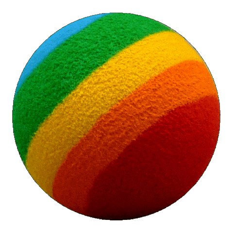 Rainbow Ball Sticker by Leif GmbH