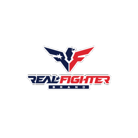 Real Fighter Brand Sticker