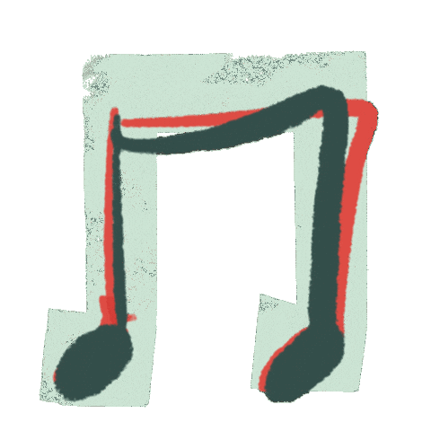 Song Note Sticker by Scouts et Guides de France