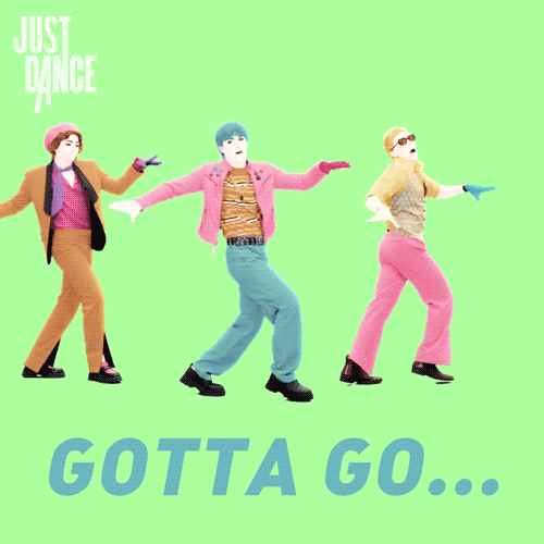 On My Way Running GIF by Just  Dance