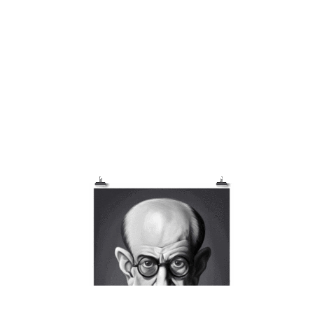 Freud Sticker by Collaba