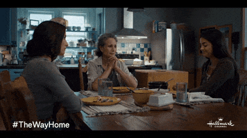 3 Women Family Dinner GIF by Hallmark Channel