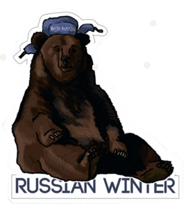 Baja RUSSIA – Northern Forest Sticker