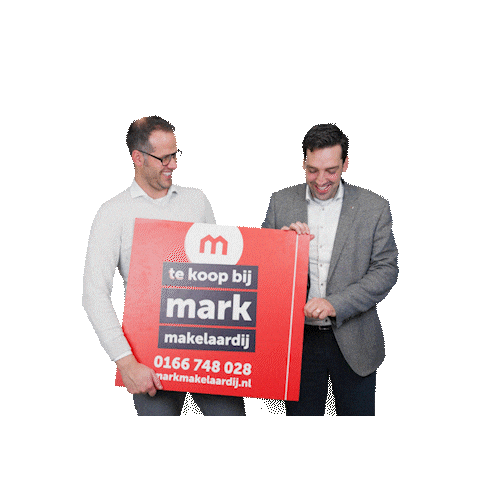 markmakelaardij Sticker