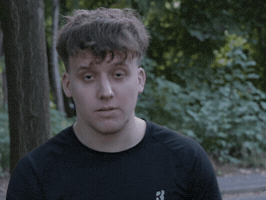 Hands Up Finger Guns GIF