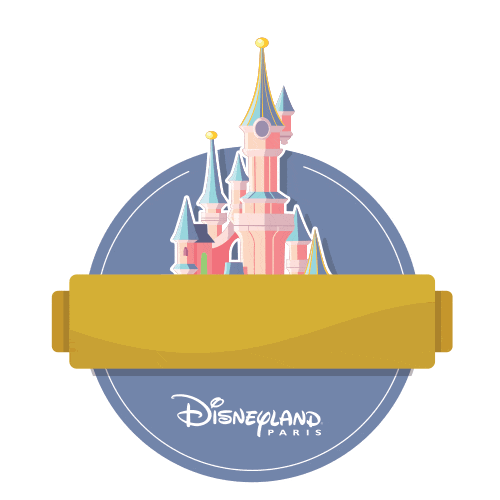 Button Badge Sticker by Disneyland Paris for iOS & Android