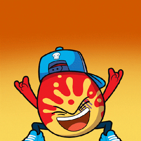 Oh Yeah Fire GIF by bad egg co