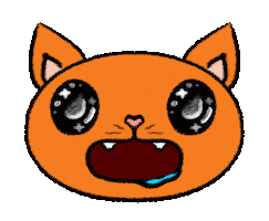 Cat Wow Sticker