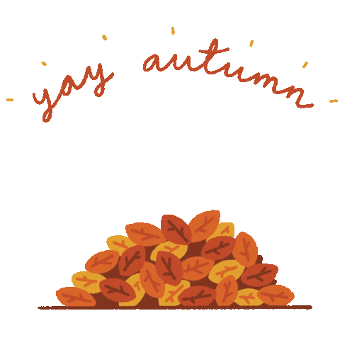 Happy Fall Season Sticker by Matt Joyce