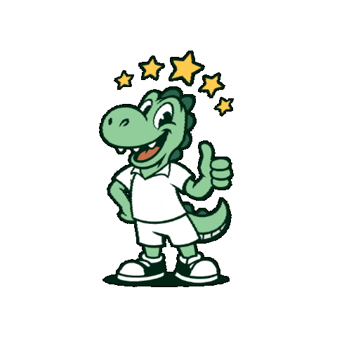 Dino Sticker by Nova Tennis Academy
